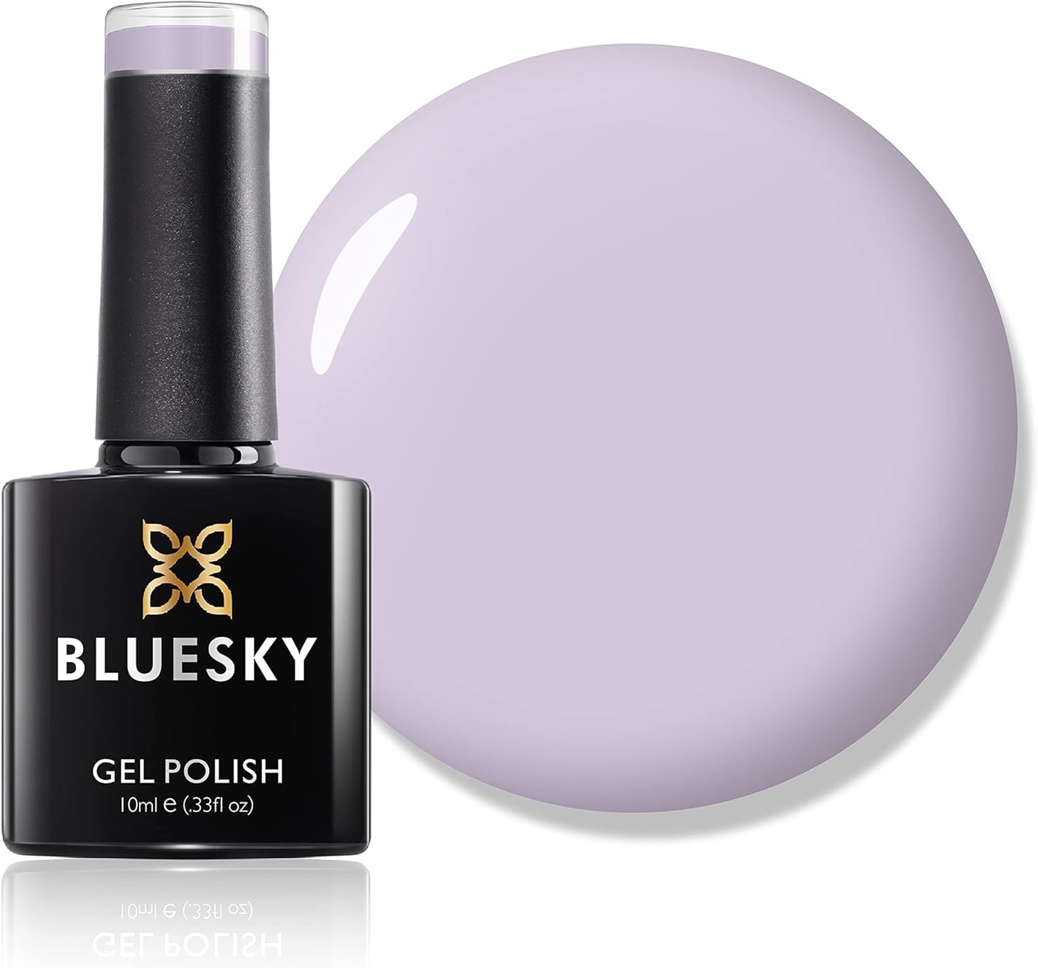 Bluesky Gel Nail Polish, Spring 2020 Collection, Just Ride, SS2001, Lilac, Purple, Long Lasting, Chip Resistant, 10 ml (Requires Drying Under UV LED Lamp)