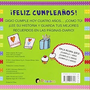 Cumplo 4 anos! (Spanish Edition)