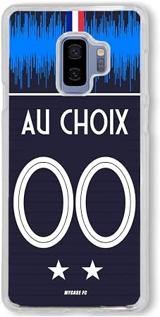 Mycasefc Coque Samsung Personnalisable Equipe De France 2 Etoiles Silicone Samsung Galaxy S7