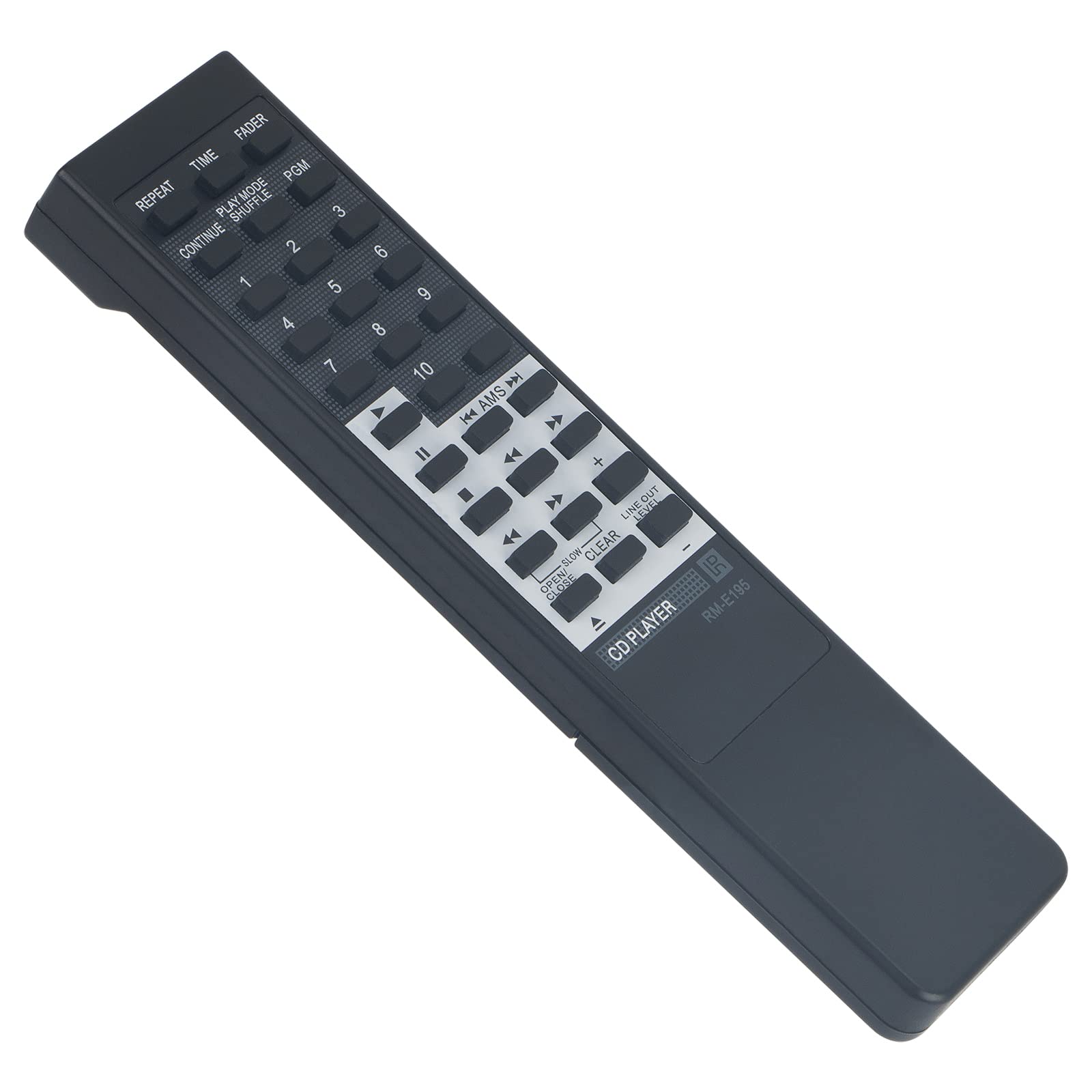 VINABTY RM-E195 Replacement Remote Control Compatible with Sony CD Audio DISC DVD Recorder RM-E195 228ESD 227ESD CDP-X33 CDP-950 CDP-497 CDP-590 CDP-790 CDP227 CDP228 CDP333 CDP497 CDP33 CD750 CD222