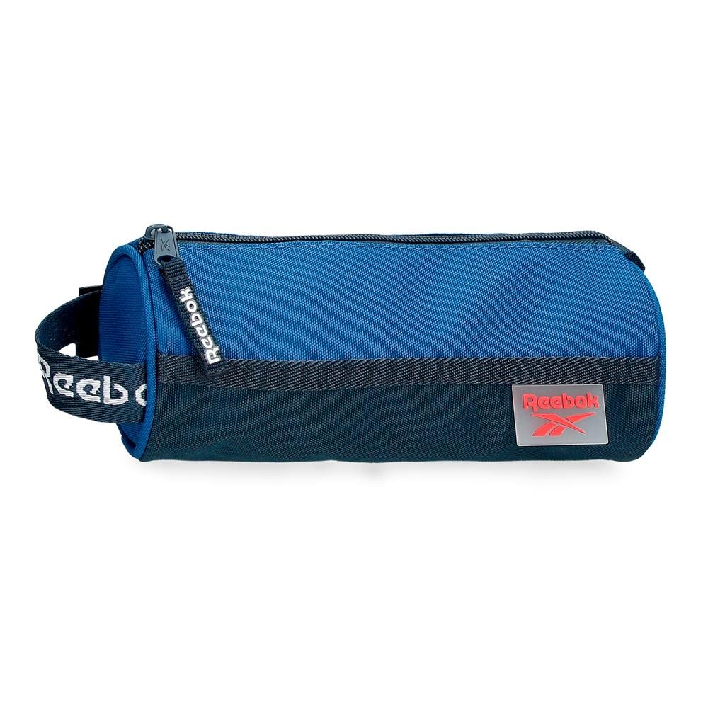 Reebok Atlantic Blue Round Pencil Case, 23 x 9 x 9 cm, Polyester