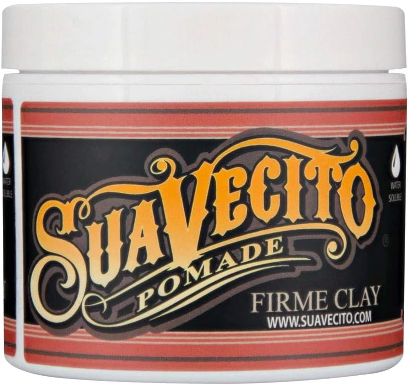 Suavecito Pomade Firme Clay, Strong Hold Hair Clay for Men Low Shine Matte Hair Clay, Pomade for Natural Texture Hairstyles 4oz/113g - Image 3