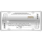 Cruiser Accessories 20030 Classic Lite License Plate Frame, Chrome