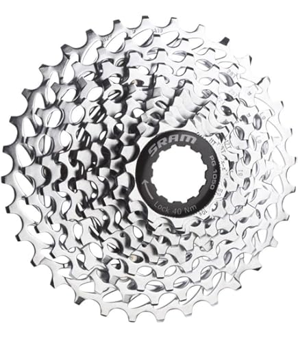 パーツ SRAM PG-1030 Cassette - 10 Speed, 11-36t SRAM PG-1070 10 Speed Cassette