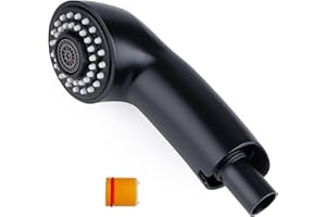 GCBCRIT Pull-Out Spray Wand for Grohe Parts 46298K00 / 46312KH0, Replacement for Grohe Pull Out Kitchen Faucet Parts, Soft Black