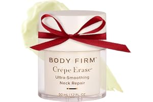 BODY FIRM Crepe Erase Neck Repair Treatment, Anti Aging Retinol Cream with Peptides, Shea Butter, Vitamin E, Squalane Oil, Wrinkle Cream for Crepey Skin Care and Firming Elasticity, 1.7 FL Oz