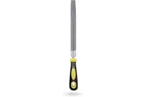 CMENINCY 12 Inch Half-Round Bastard File Double Cut With Files Handle