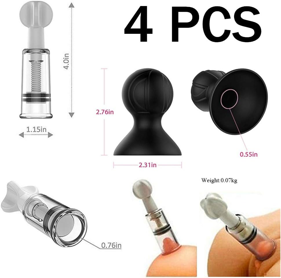 4 Pcs Multifunctional sucking auxiliary massage combination famaily tools