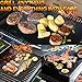 MMMAT Grill Mat - Set of 3 Heavy Duty BBQ Grill Mats - Non Stick, Reusable, Easy to Clean