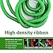 Flexible Garden Hose Set-Gada 50 FT Heavy Duty Double Latex Core Expandable Water Hose-Including A 8 Function Sprayer Nozzle, 3/4 USA Standard Connector(Green)