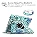 Fintie Case for iPad Pro 9.7-360 Degree Rotating Stand Protective Cover with Smart Stand Cover Auto Sleep/Wake Feature for iPad Pro 9.7 Inch (2016 Version), Emerald Illusions
