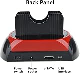 Tccmebius TCC-S862-UK USB 2.0 SATA IDE Dual HDD Docking Station Card Reader Hub view 4