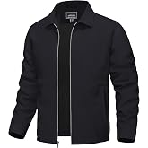 TACVASEN Men's Lightweight Jacket Fall Water-repellent Windbreaker Jackets