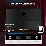 Z Edge 24 Inch Curved Gaming Monitor 200Hz 1ms MPRT FHD VA FreeSync view 9