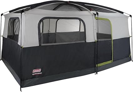 Amazon Com Coleman Signature Prairie Breeze 9 Person Cabin Tent