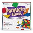 Learning Resources Parquetry Blocks Activity Set, 53 Pieces, Multicolor, 10 L x 10 W in