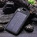 EasyPower 5,000mAh Dual USB Compact Solar Power Bank - 5V Solar Panel Powered Portable Phone Battery Charger for Cell Phones iPhone, Android Compatible, Ultra Bright LED Flashlight, 100% Waterproof