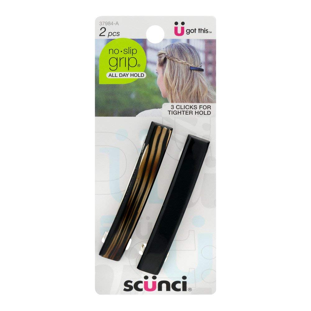 Photo 1 of Scunci No Slip Grip Clips, 2 Ct