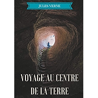 Voyage au centre de la Terre illustrée (French Edition) book cover