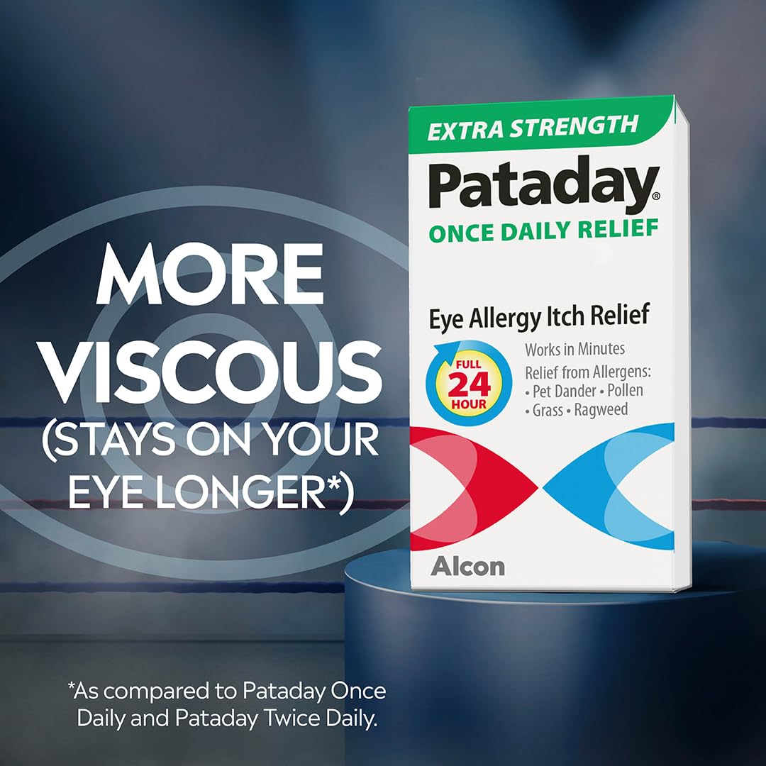 PATADAY Once Daily Relief Extra Strength 2.5ml, Clear, 1 pack