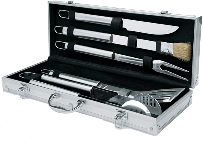 Electrolux 50292968000 - Juego de utensilios para barbacoa de acero