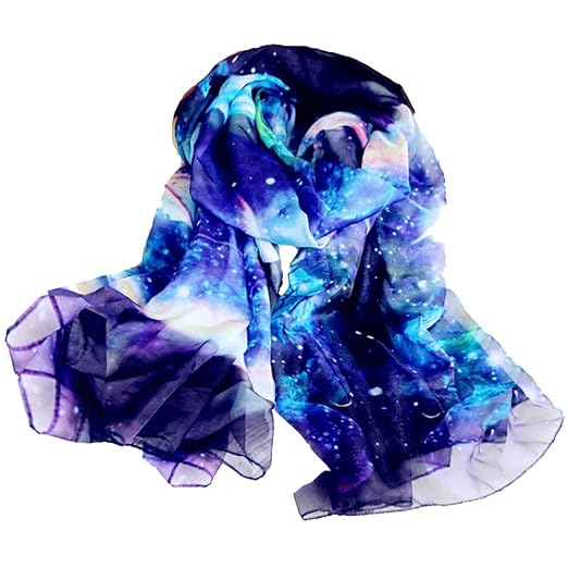 Galaxy Chiffon Scarf