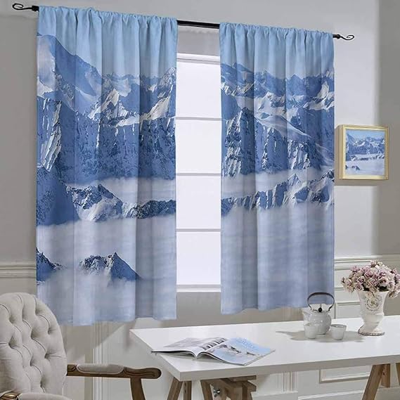Mountain Curtain Backdrop Fantasy Dream Land Over The