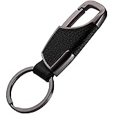 BAKUN Premium Handmade Car Leather Valet Keychain Key Organizer For Men Women, Home Key Chain Key Ring Key Holder