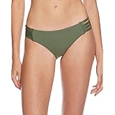 Body Glove Women's Smoothies Ruby Solid Bikini Bottom Swimsuit