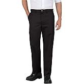 Dickies Occupational Workwear LP337BK Cotton Relaxed Fit Men's Industrial Cargo Pant with Straight Leg, Black