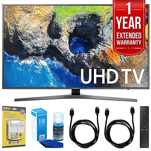 Buy Samsung UN40MU7000 40" UHD 4K HDR LED Smart HDTV, Black (2017 Model) with 1 Year Extended