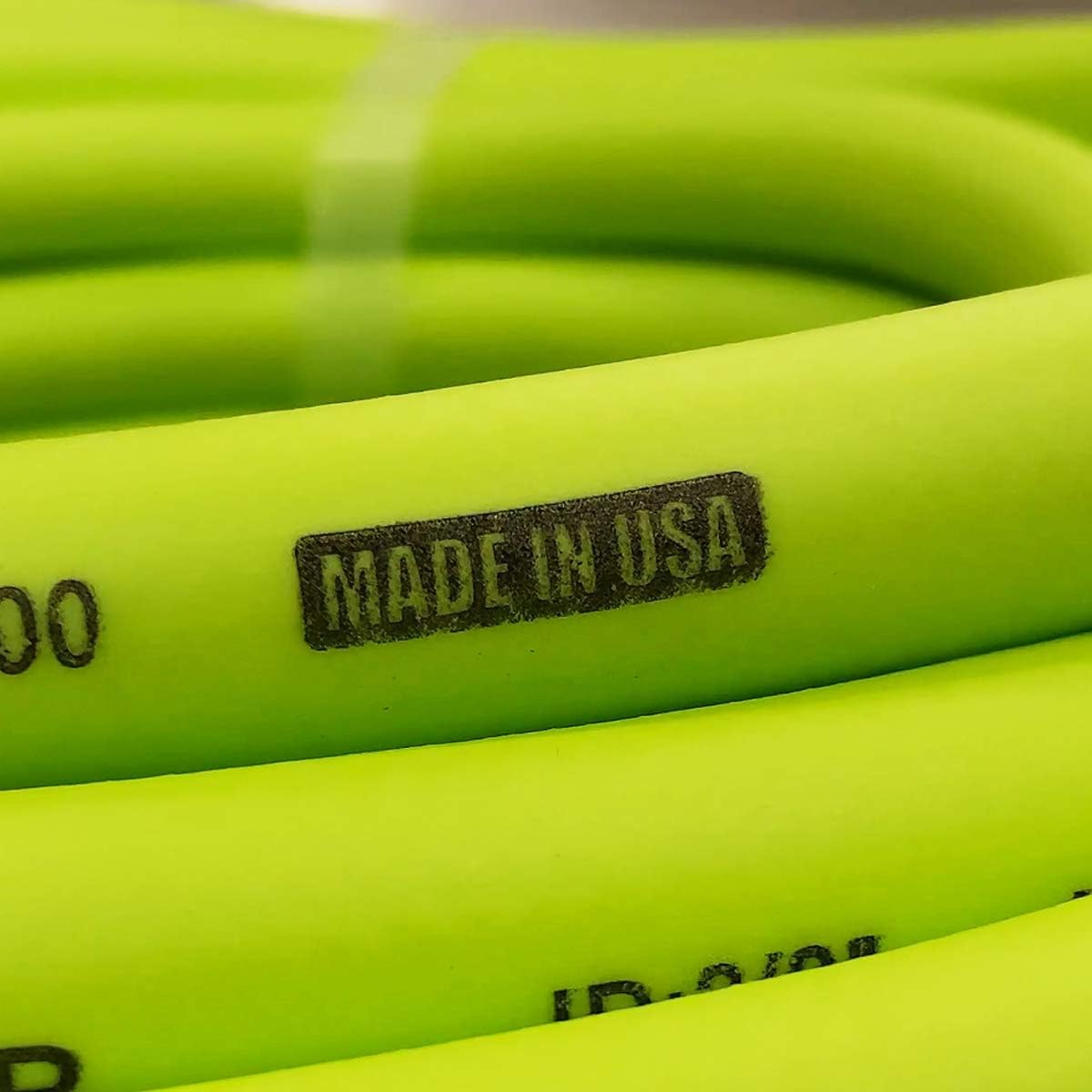 Flexzilla HFZ1450YW2 1/4" (inches) x 50' (feet) Air Hose, 50 ft, MNPT Fittings, Heavy Duty, Lightweight, Hybrid, ZillaGreen-HFZ1450YW2, 1/4" (inches) x 50' (feet): Automotive