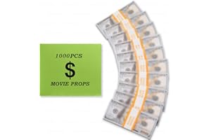 SHRIGM 1000 Pcs Movie Play Props for Education Learning, Music Video, Develops Early Math Skills, Prank Teaching and Parties