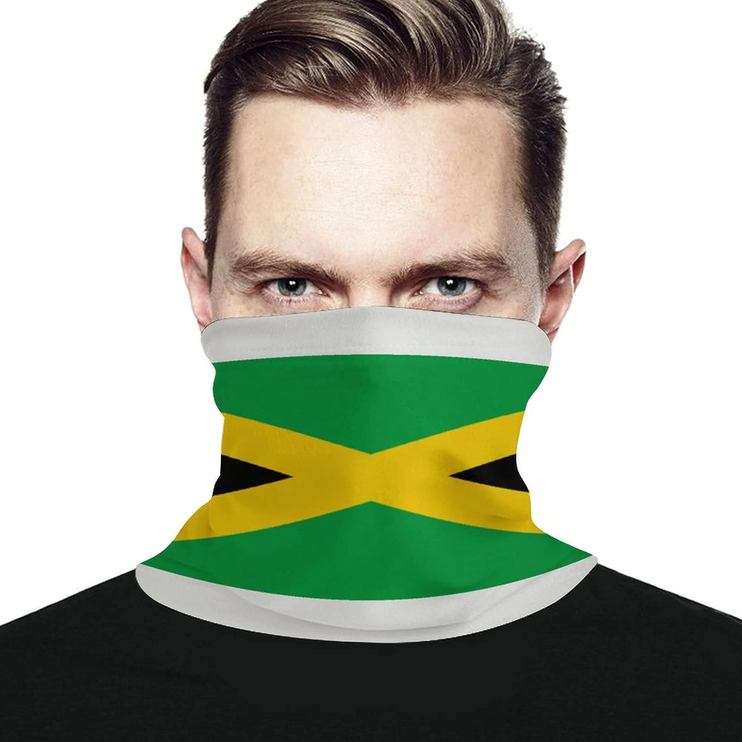 best & Jamaican Flag Medium Windproof Sports Mask Mouth Face Mask