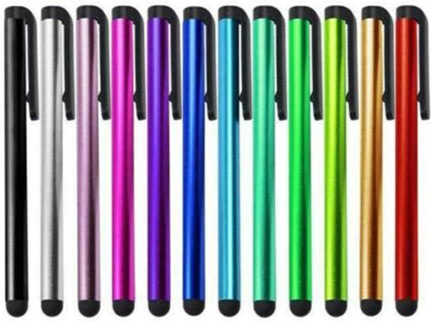 Stylus Pens for Touch Screens,10Pcs Universal Colorful Alumina Stylus Pen Touch Screen Pencil for Phone Tablet Random Color
