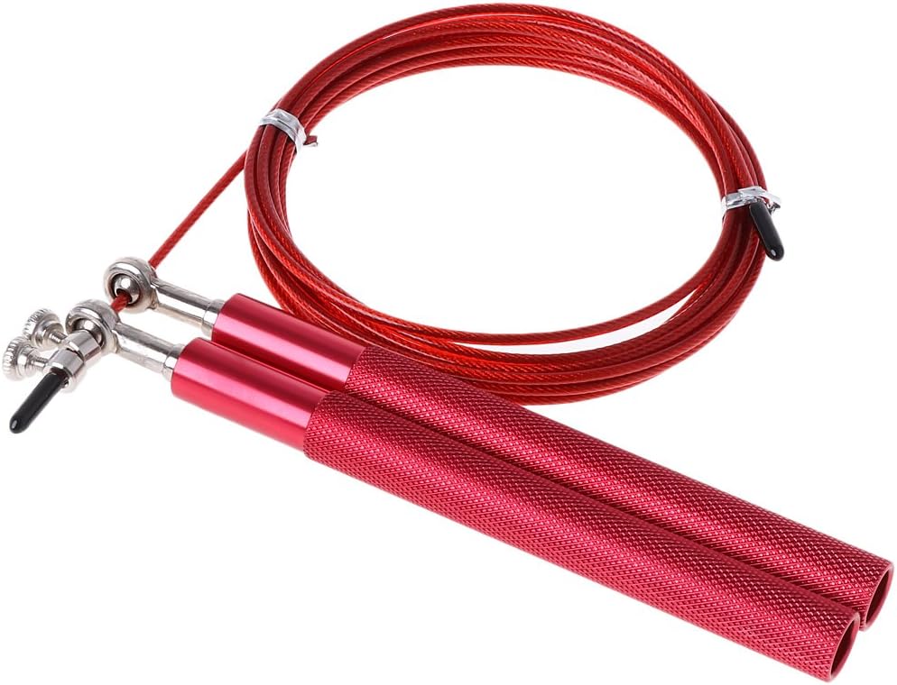 Lergo Unisex Speed Jump Rope For Boxing Fitness Skip Training With Spare Cable #03