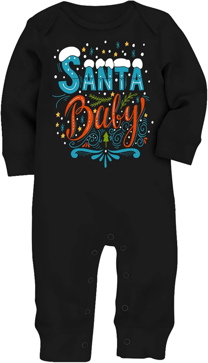 santa baby christmas pajamas