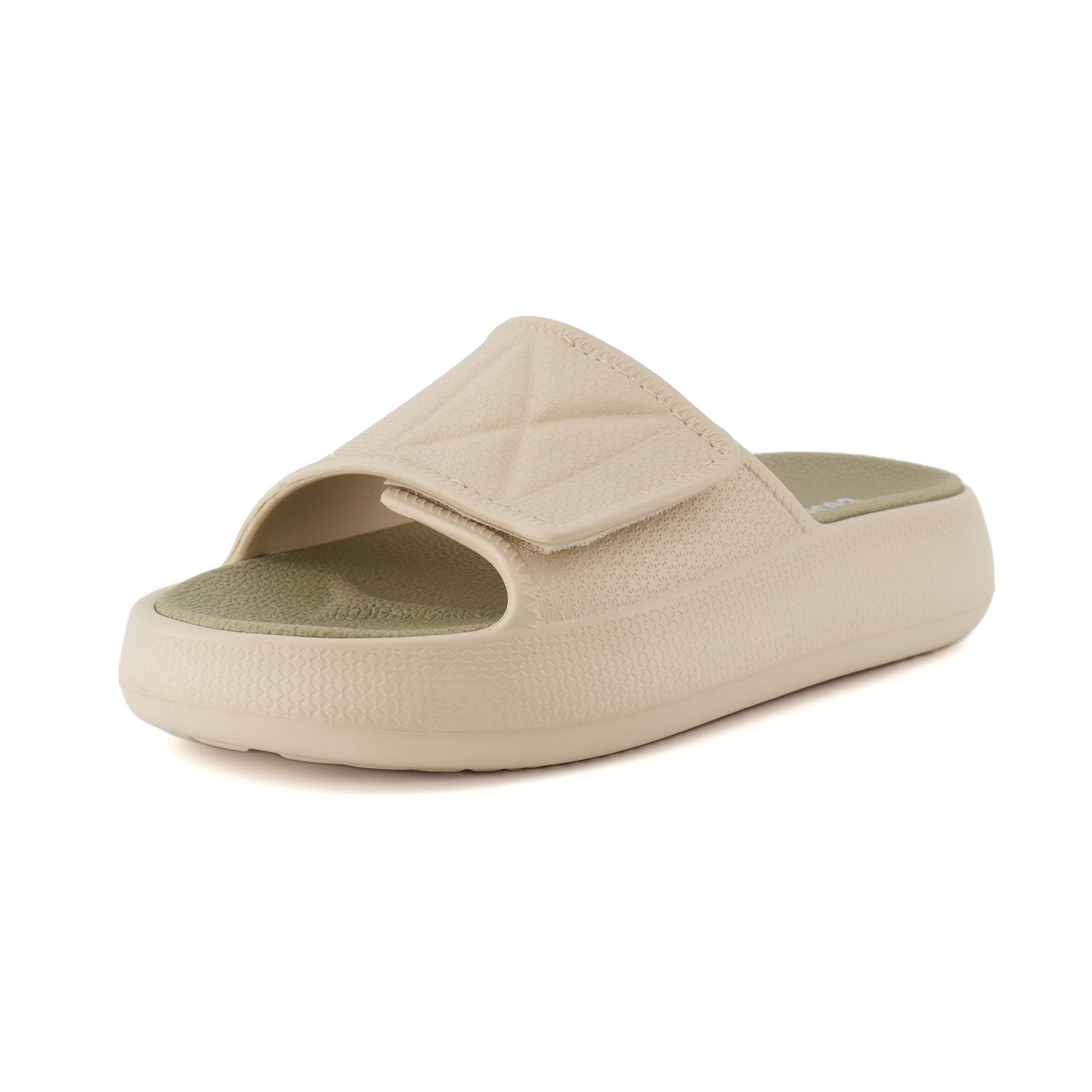 Women's Biggie recovery slide sandal with +Comfort and adjustable strap