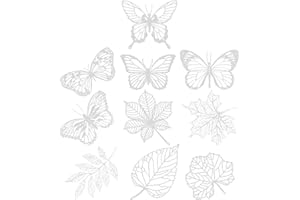 SHERCHPRY Scrapbook Decorative Lace Paper Creative White Paper 10pcs for DIY Hand Account Decoration