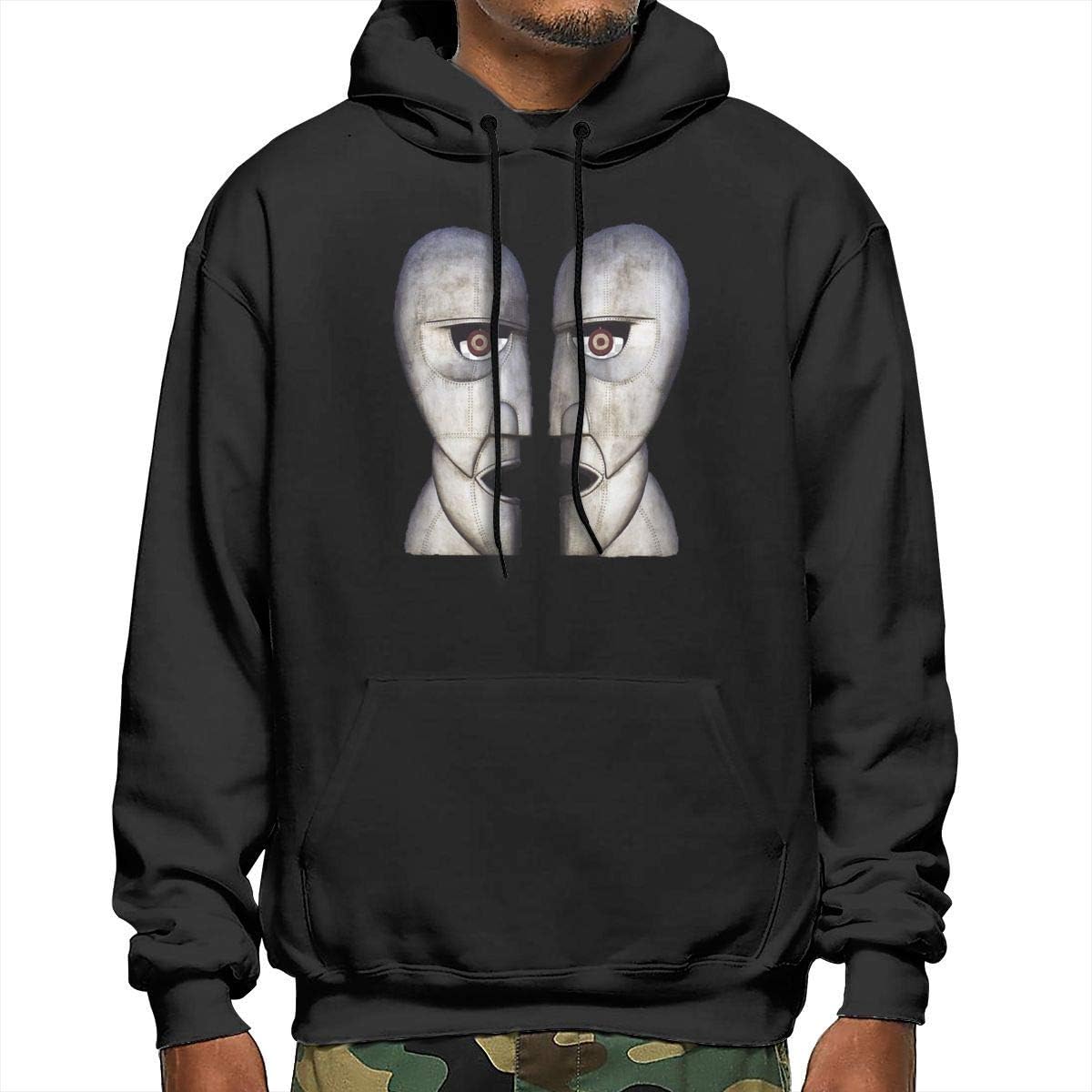 The Division Bell Tour Pink Floyd Men's Long Sleeve Pullover Hoodie Sweatshirt Kangaroo Pocket Hoodie