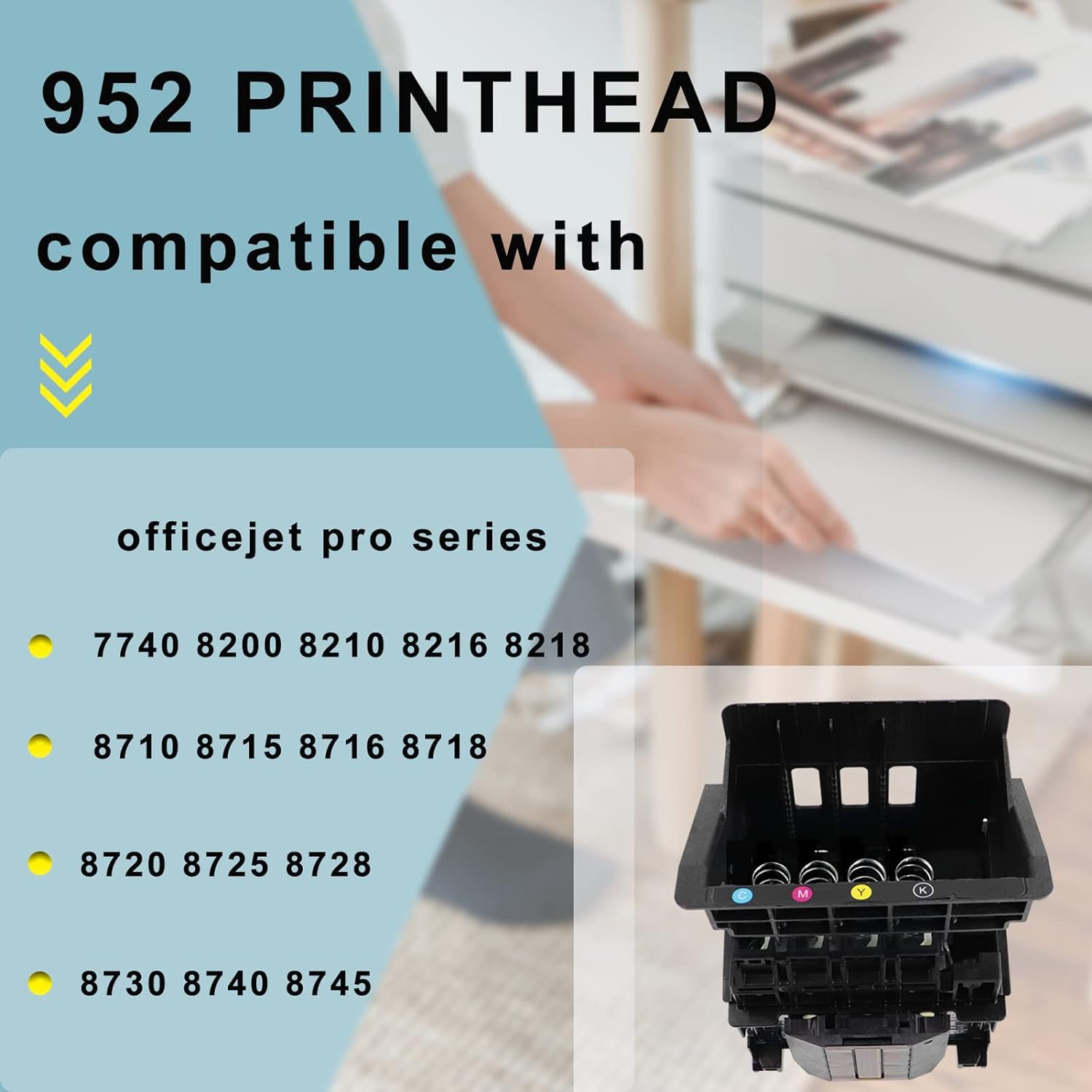 HP 953XL Cartouche D'encre Jaune A Rendement élevé 20 Ml Pour Officejet Pro 8218 8710 8715 8720 8725 8730 8740 8745