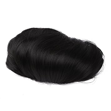 Buy 2 Sarla Synthetic Clip In Hair Bun Up Do Chignons Cover