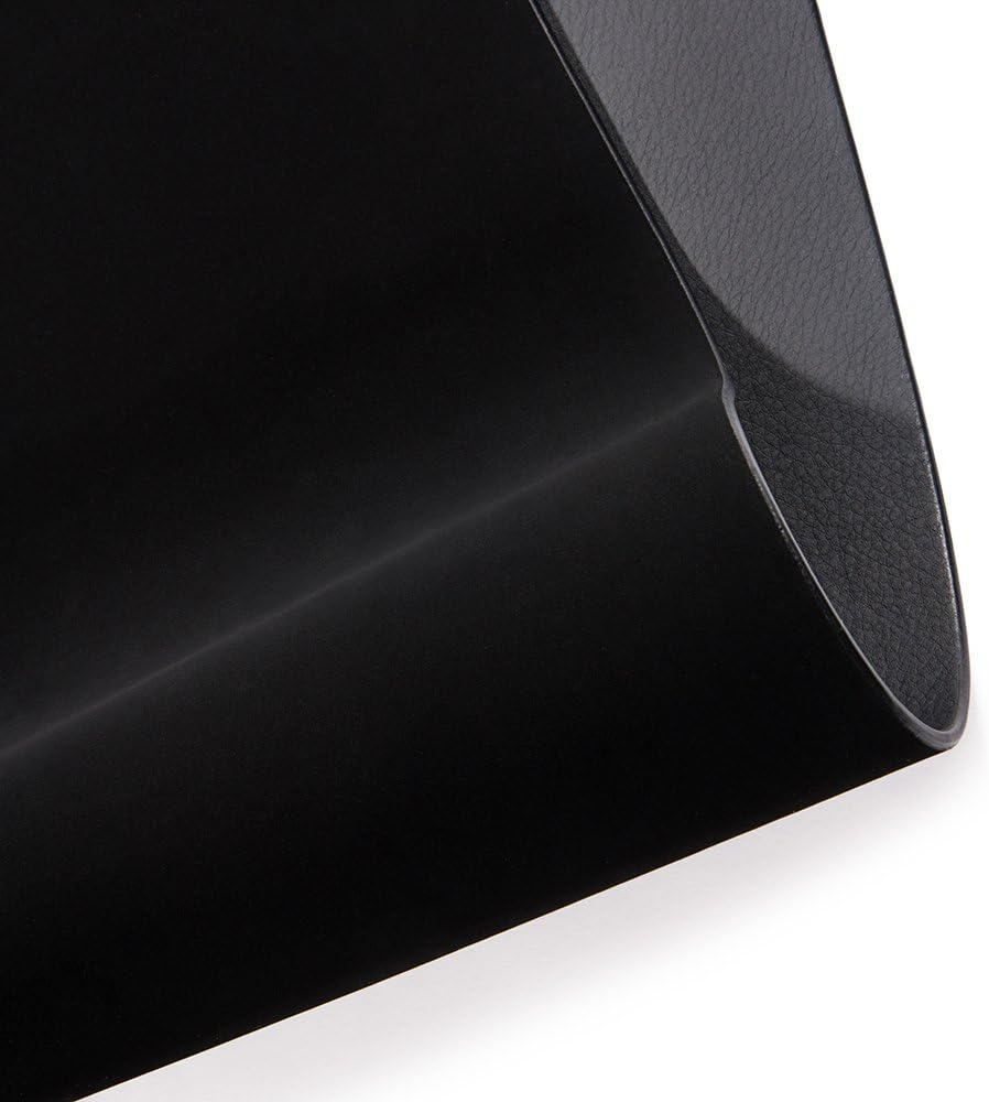 Nekmit Leather Desk Blotter Pad 36 x 20 Inches, Waterproof, Non-Slip, Black : Office Products