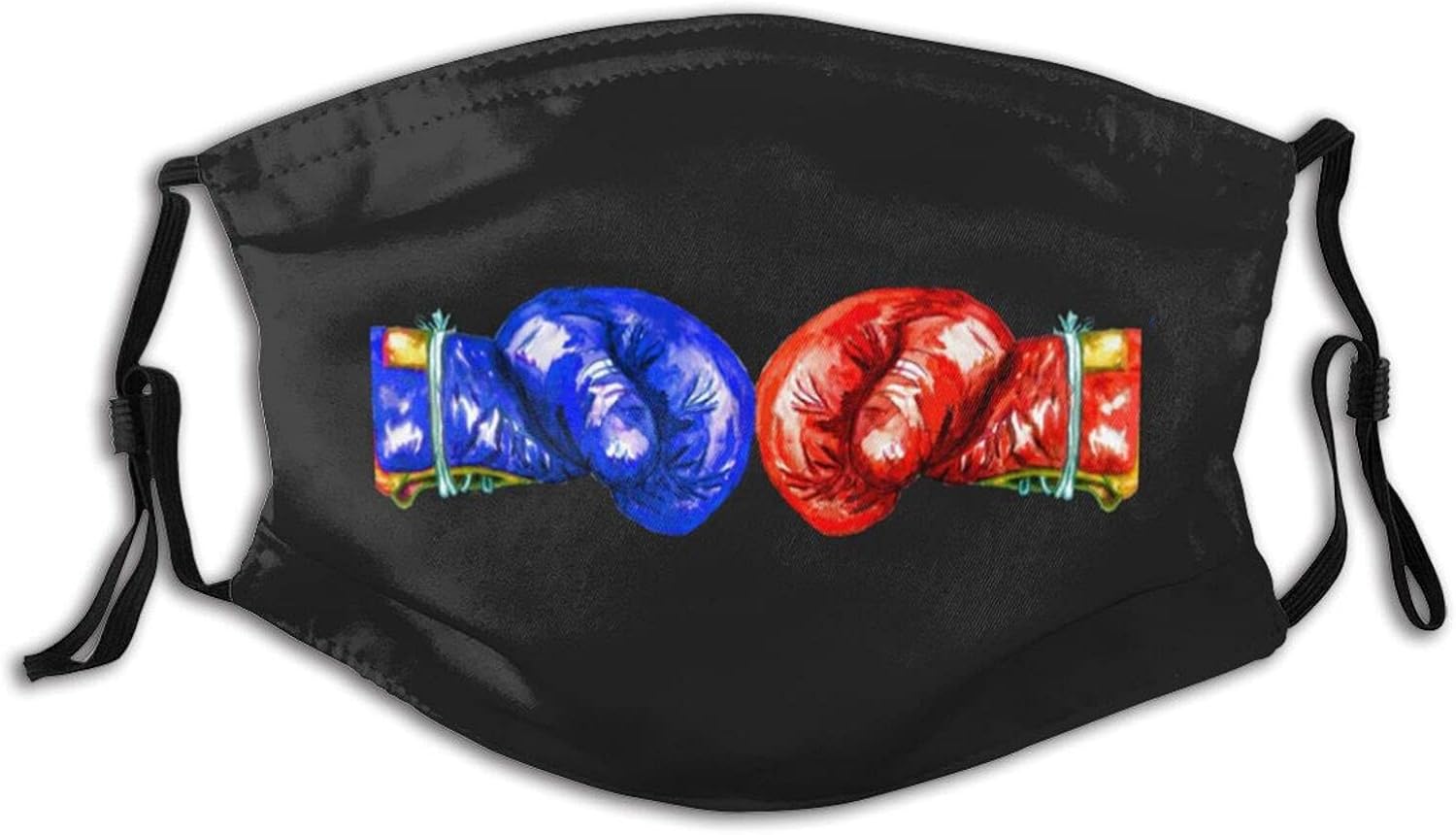 Cool Boxing Gloves Face Mask, Boxing Mask Washable Reusable Adjustable