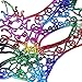 Aneco 16 Pieces Colorful Sexy Lace Masquerade Masks Women Venetian Party Eyemask