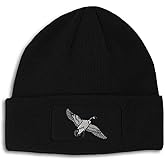 Patch Beanie Canadian Goose Skull Cap Hats for Men & Women Acrylic Winter Hats One Size