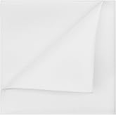 Mantieqingway Cotton Handkerchiefs for Men Solid Color Pocket Square for Suit Formal Wedding Church