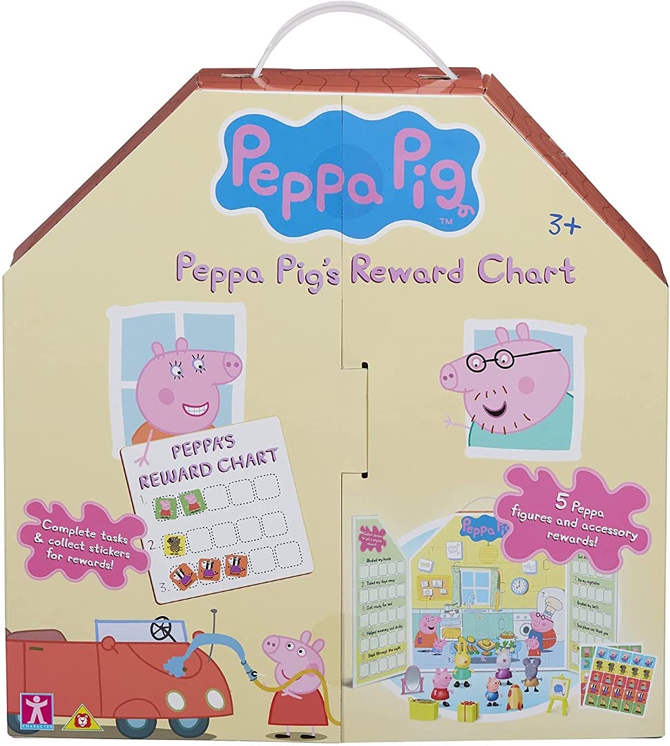 Peppa Pig Reward Chart Figure and Accessory Pack, Red