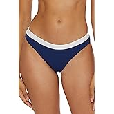 Trina Turk Women's Standard Courtside Hipster Bikini Bottom, Cheeky Coverage, Swimwear Separates