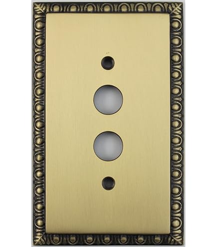 Oil Rubbed Bronze Wall Plate - Single Gang Despard Style Switch Plate Cover